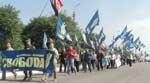 На Хмельниччині «Свобода» провела Марш захисту українців